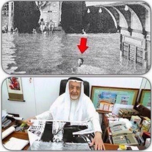 Это тот самый человек, который плавал вокруг Каабы на знаменитом фото 78 лет назад 