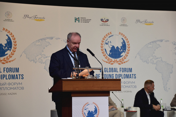 “It is time to put diplomacy back on the world stage”. The V Global Forum of Young Diplomats opens in Kazan.