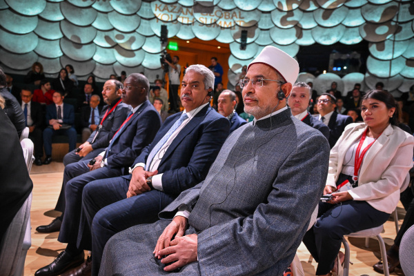 Rustam Minnikhanov and Valery Falkov Attend Plenary Session of 4th Kazan Global Youth Summit