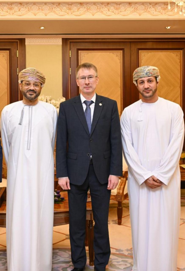 Marat Gatin met with Oman's Foreign Minister Badr al-Busaidi