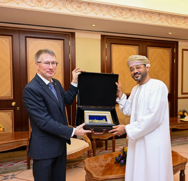 Marat Gatin met with Oman's Foreign Minister Badr al-Busaidi