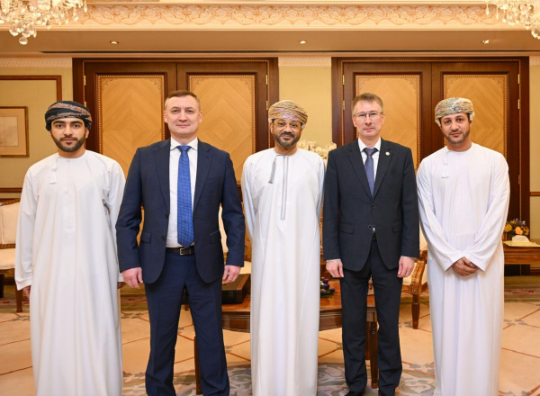 Marat Gatin met with Oman's Foreign Minister Badr al-Busaidi