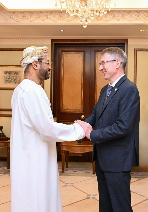Marat Gatin met with Oman's Foreign Minister Badr al-Busaidi
