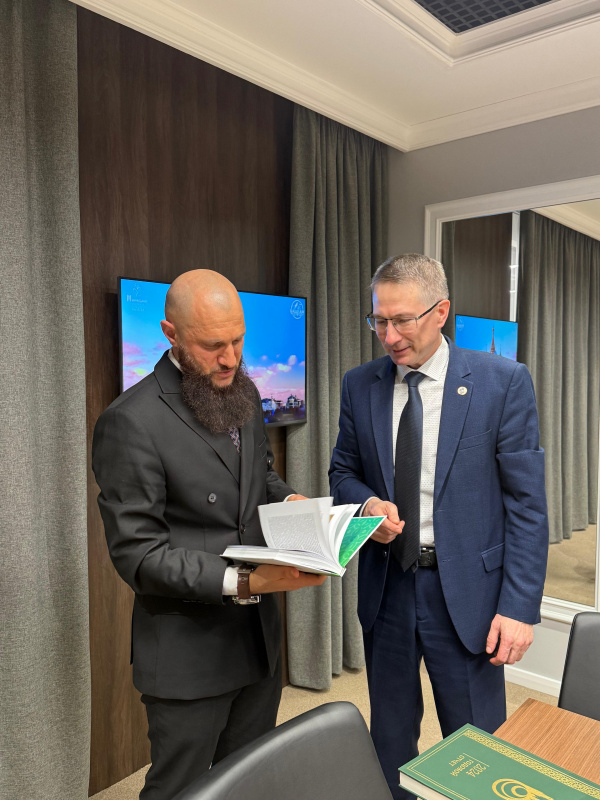 Marat Gatin Meets with Chechen Republic's Representative in Tatarstan