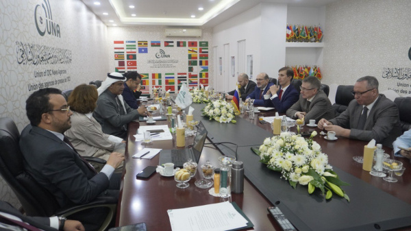 The GSV delegation participated in a media forum for journalists and bloggers from Islamic countries