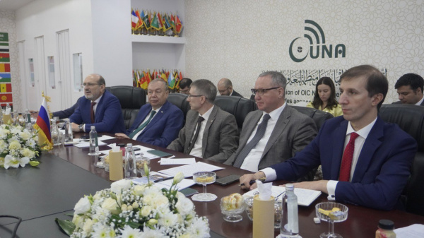 The GSV delegation participated in a media forum for journalists and bloggers from Islamic countries