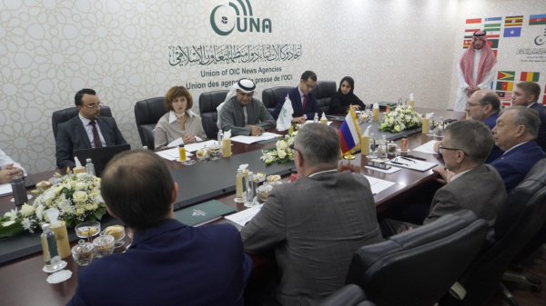 The GSV delegation participated in a media forum for journalists and bloggers from Islamic countries